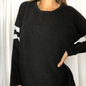 Oversized crew neck